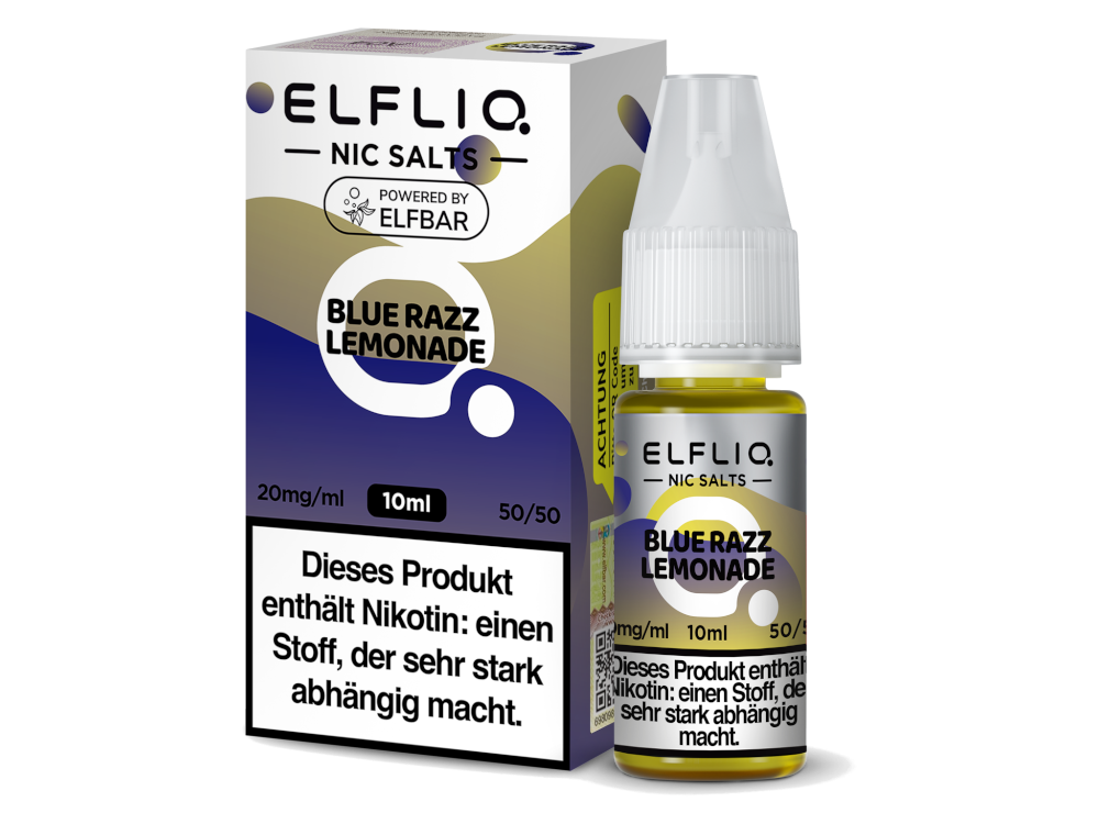 ELFLIQ - Blue Razz Lemonade - Nikotinsalz Liquid 20 mg/ml 10er Packung