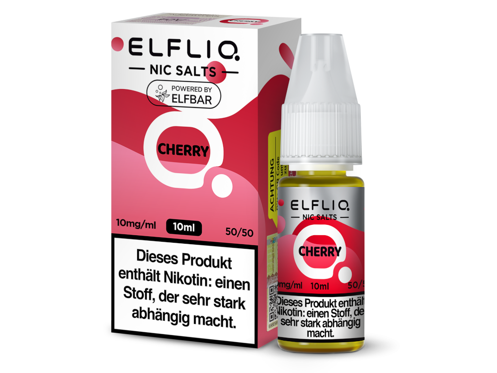 ELFLIQ - Cherry - Nikotinsalz Liquid 10 mg/ml 200er Packung
