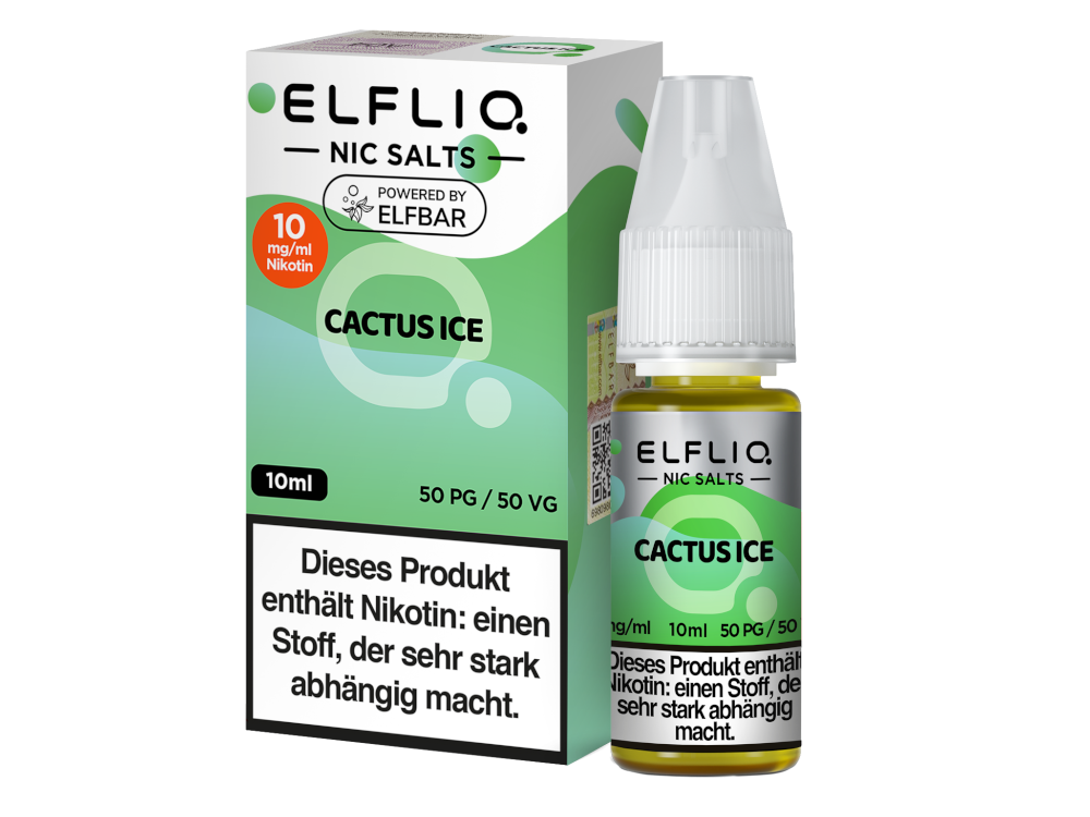 ELFLIQ - Cactus Ice - Nikotinsalz Liquid 10 mg/ml