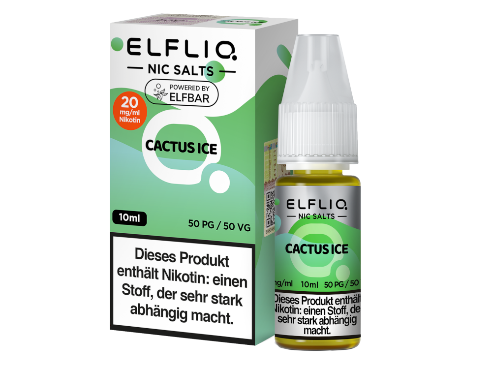 ELFLIQ - Cactus Ice - Nikotinsalz Liquid 20 mg/ml 200er Packung