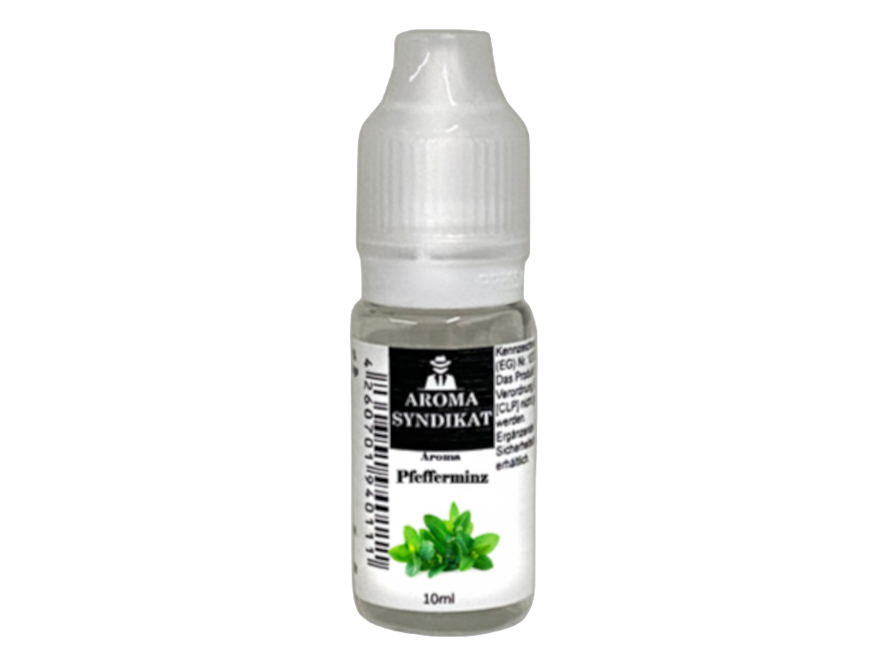 Aroma Syndikat - Pure - Aroma Pfefferminz 10 ml 10er Packung