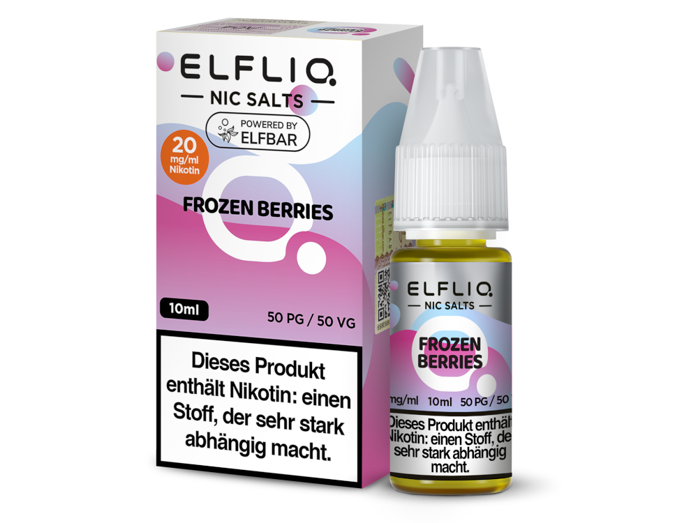 ELFLIQ - Frozen Berries - Nikotinsalz Liquid 20 mg/ml 200er Packung