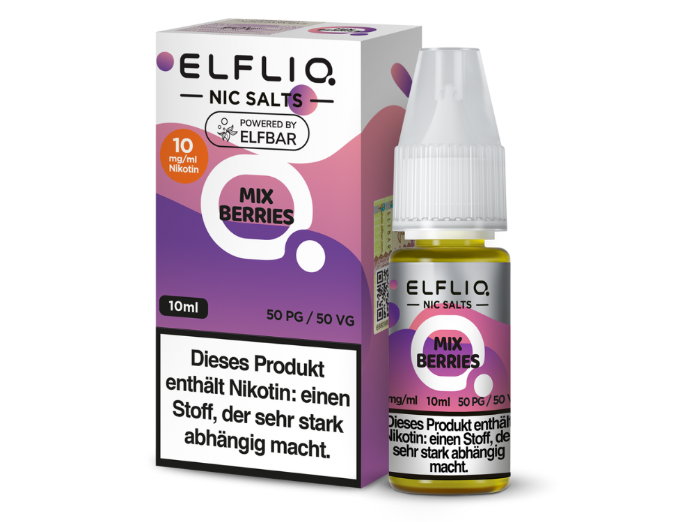 ELFLIQ - Mix Berries - Nikotinsalz Liquid 10 mg/ml 200er Packung