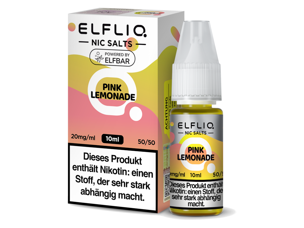 ELFLIQ - Pink Lemonade - Nikotinsalz Liquid 20 mg/ml 200er Packung