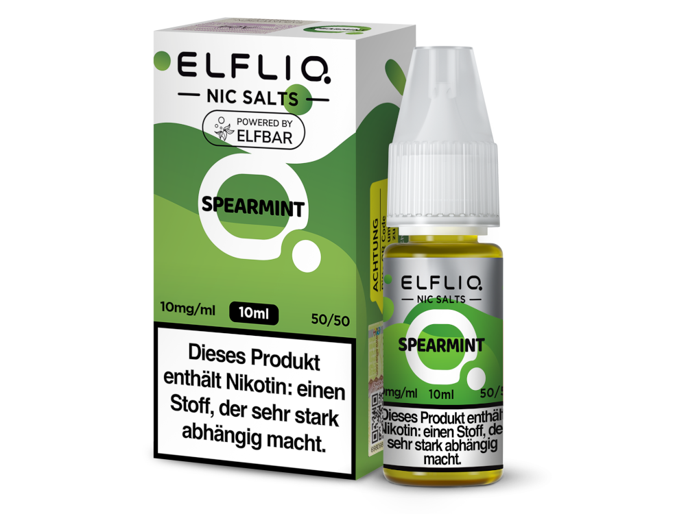 ELFLIQ - Spearmint - Nikotinsalz Liquid 10 mg/ml 200er Packung