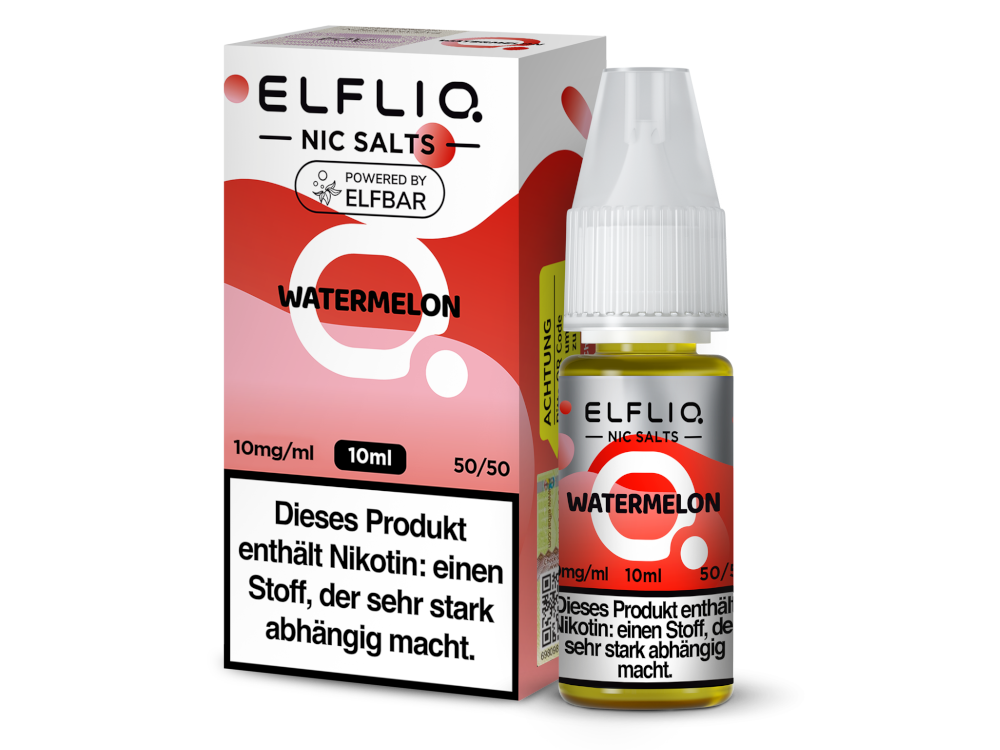 ELFLIQ - Watermelon - Nikotinsalz Liquid 10 mg/ml 200er Packung