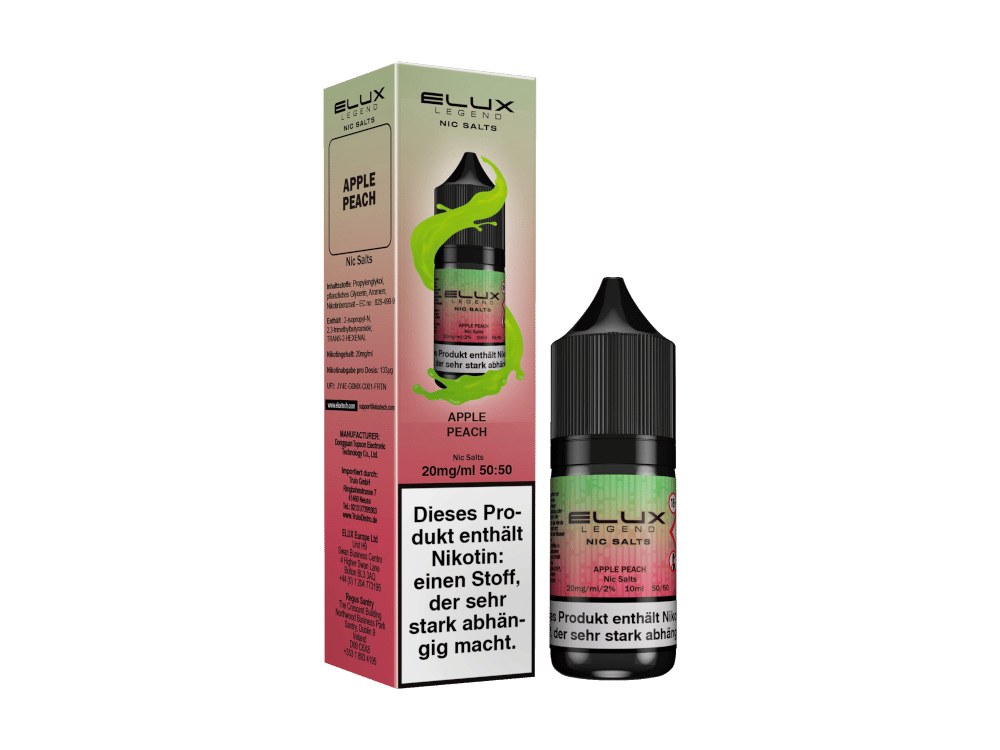 Elux - Apple Peach - Nikotinsalz Liquid 20 mg/ml
