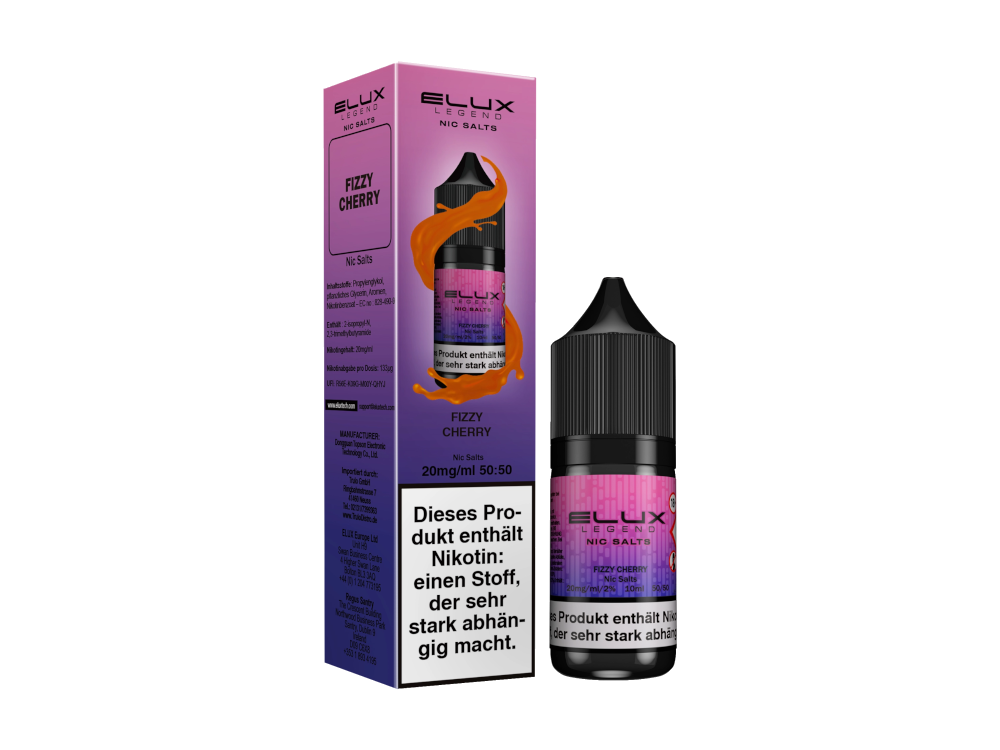 Elux - Fizzy Cherry - Nikotinsalz Liquid 10 mg/ml