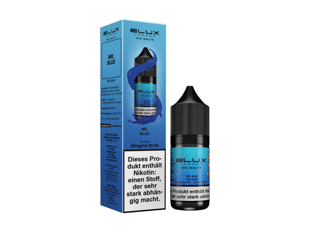 Elux - Mr. Blue - Nikotinsalz Liquid 10 mg/ml