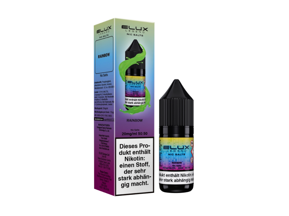 Elux - Rainbow - Nikotinsalz Liquid 10 mg/ml