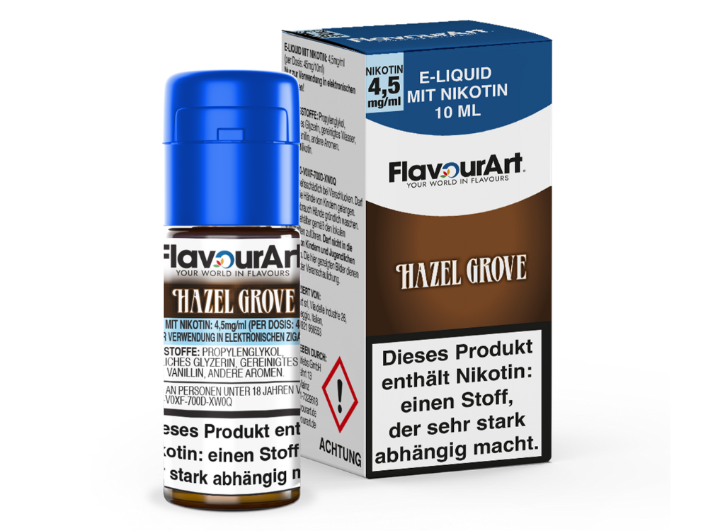 FlavourArt - Hazel Grove E-Zigaretten Liquid 4,5 mg/ml