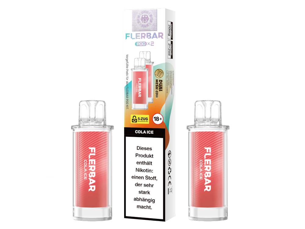 Flerbar - POD Cola Ice 20 mg/ml (2 Stück pro Packung) 400er Packung