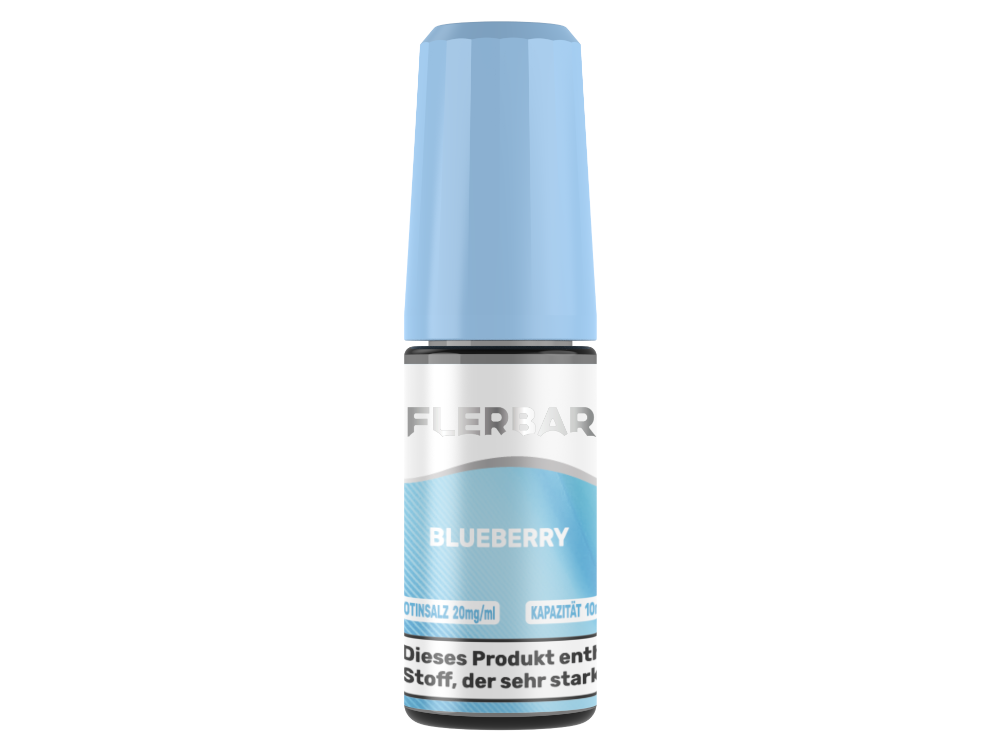 Flerbar Liquid - Blueberry - Nikotinsalz Liquid 20 mg/ml 10er Packung