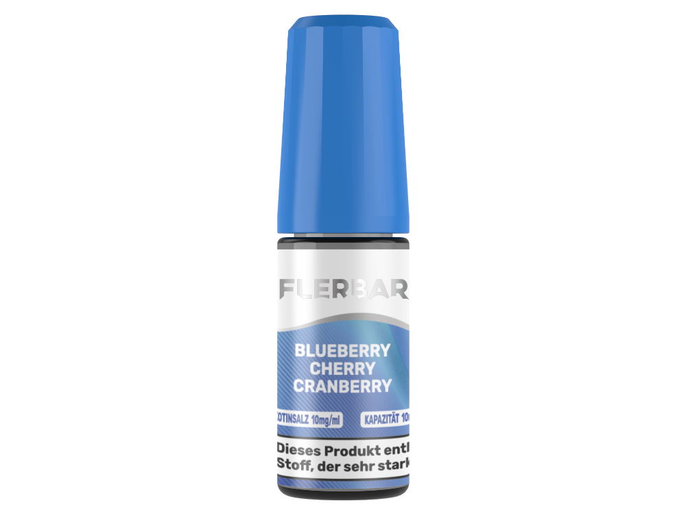 Flerbar Liquid - Blueberry Cherry Cranberry - Nikotinsalz Liquid 10 mg/ml 400er Packung