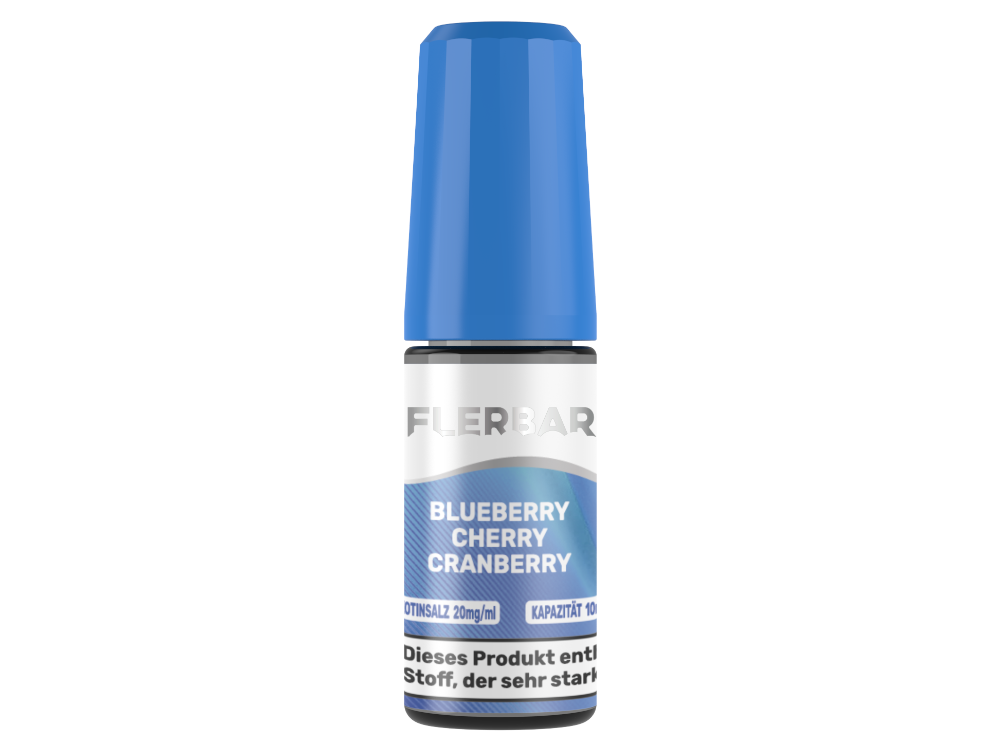 Flerbar Liquid - Blueberry Cherry Cranberry - Nikotinsalz Liquid 20 mg/ml 400er Packung