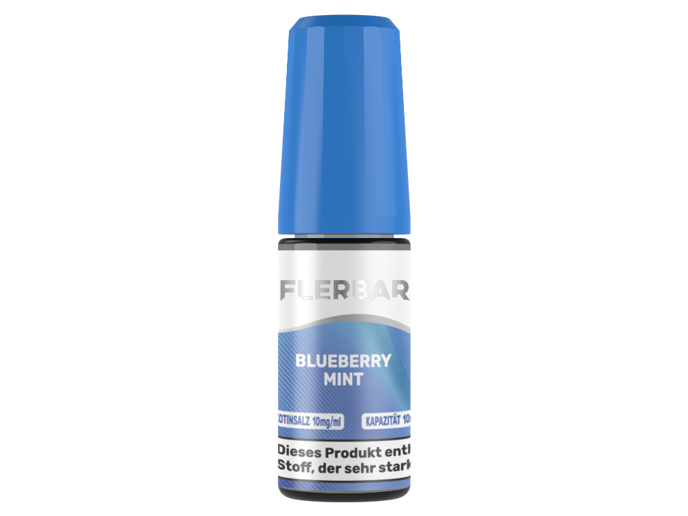 Flerbar Liquid - Blueberry Mint - Nikotinsalz Liquid 10 mg/ml 10er Packung