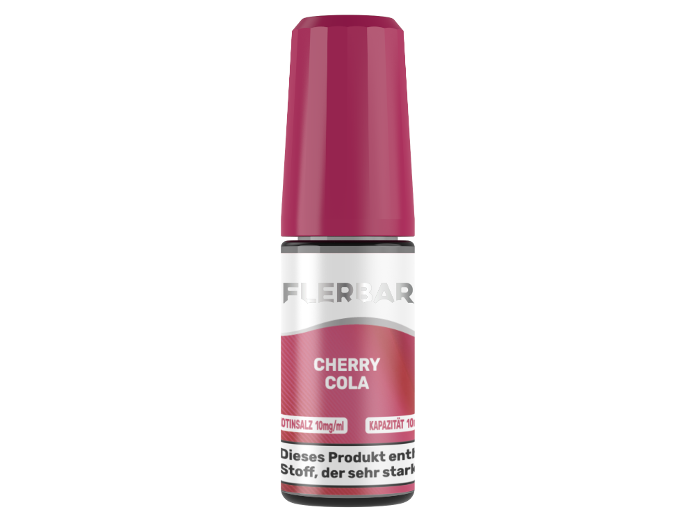 Flerbar Liquid - Cherry Cola - Nikotinsalz Liquid 10 mg/ml 400er Packung