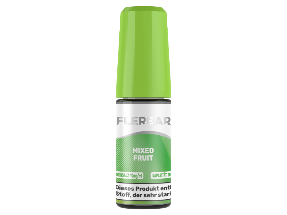 Flerbar Liquid - Mixed Fruit - Nikotinsalz Liquid 10 mg/ml 10er Packung