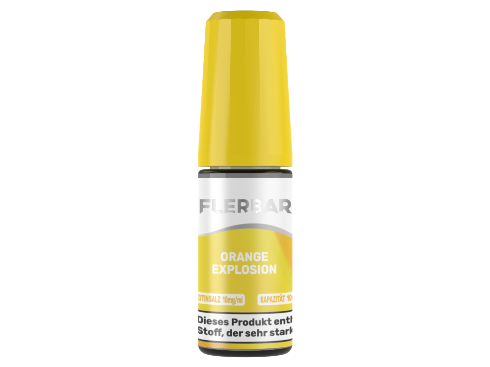 Flerbar Liquid - Orange Explosion - Nikotinsalz Liquid 10 mg/ml