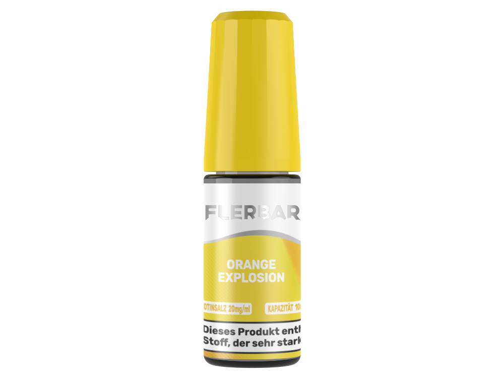 Flerbar Liquid - Orange Explosion - Nikotinsalz Liquid 20 mg/ml 400er Packung