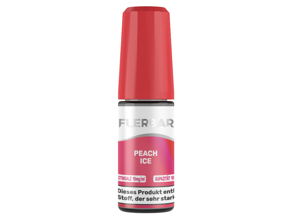 Flerbar Liquid - Peach Ice - Nikotinsalz Liquid 10 mg/ml 10er Packung