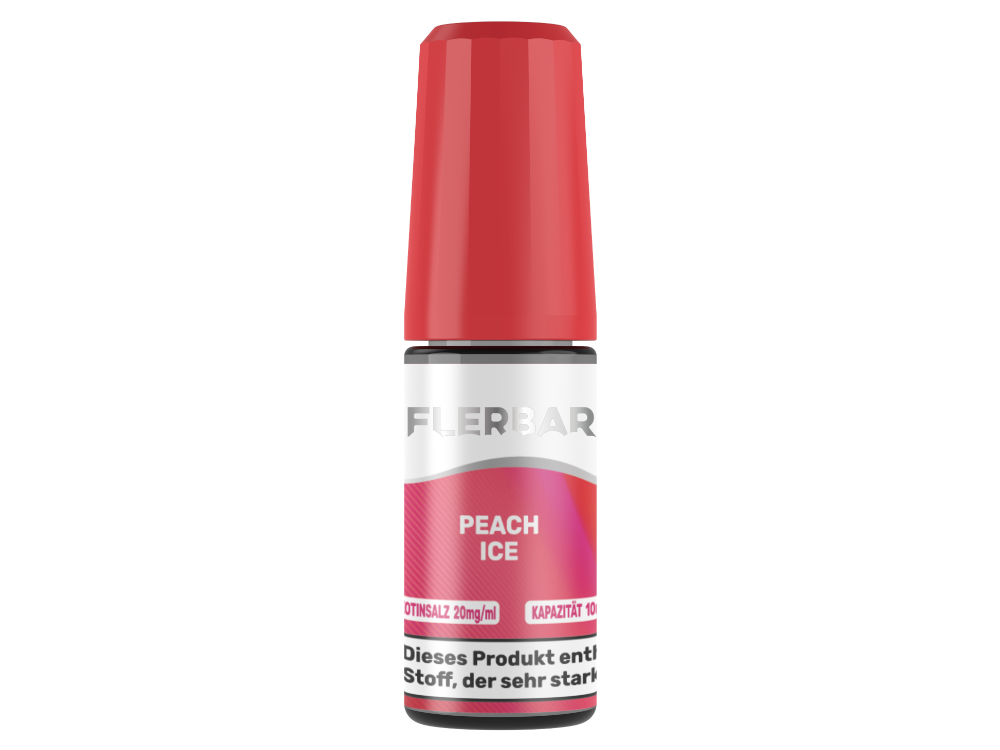 Flerbar Liquid - Peach Ice - Nikotinsalz Liquid 20 mg/ml 400er Packung