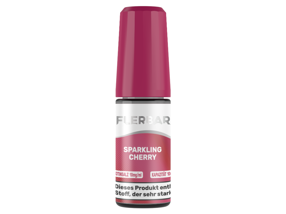 Flerbar Liquid - Sparkling Cherry - Nikotinsalz Liquid 10 mg/ml 400er Packung