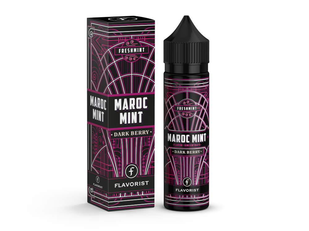 Flavorist - Aroma Maroc Mint - Dark Berry 10 ml 48er Packung