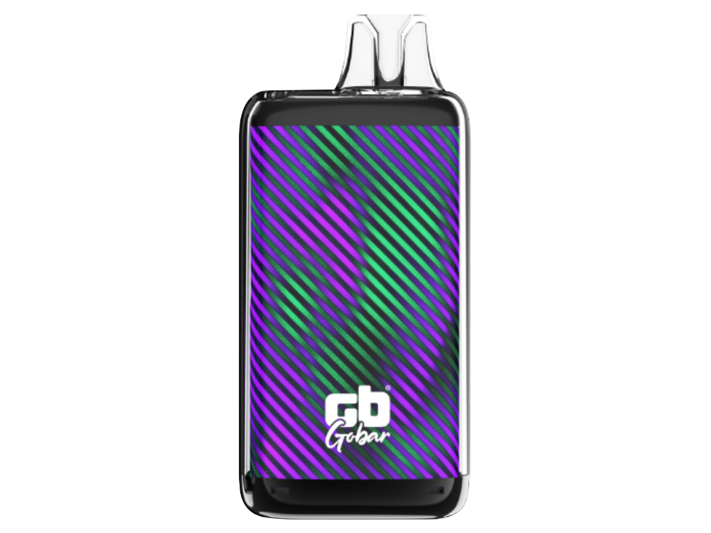 GOBAR - Kong Max 20 ml Einweg E-Zigarette Purple Stripes 5er Packung