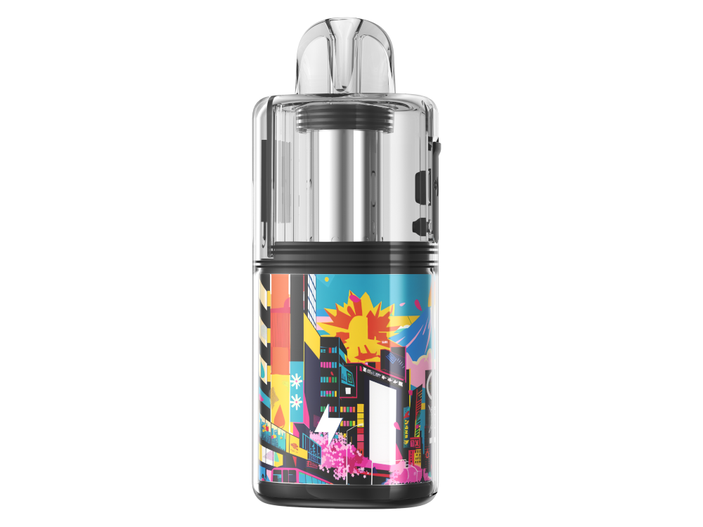 GEEKVAPE - Kloud 10 ml Einweg E-Zigaretten Set Urban Black 5er Packung