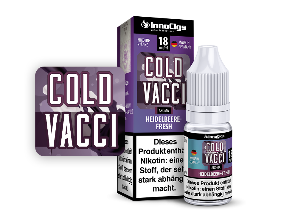 InnoCigs - Cold Vacci Heidelbeere-Fresh Aroma 6 mg/ml