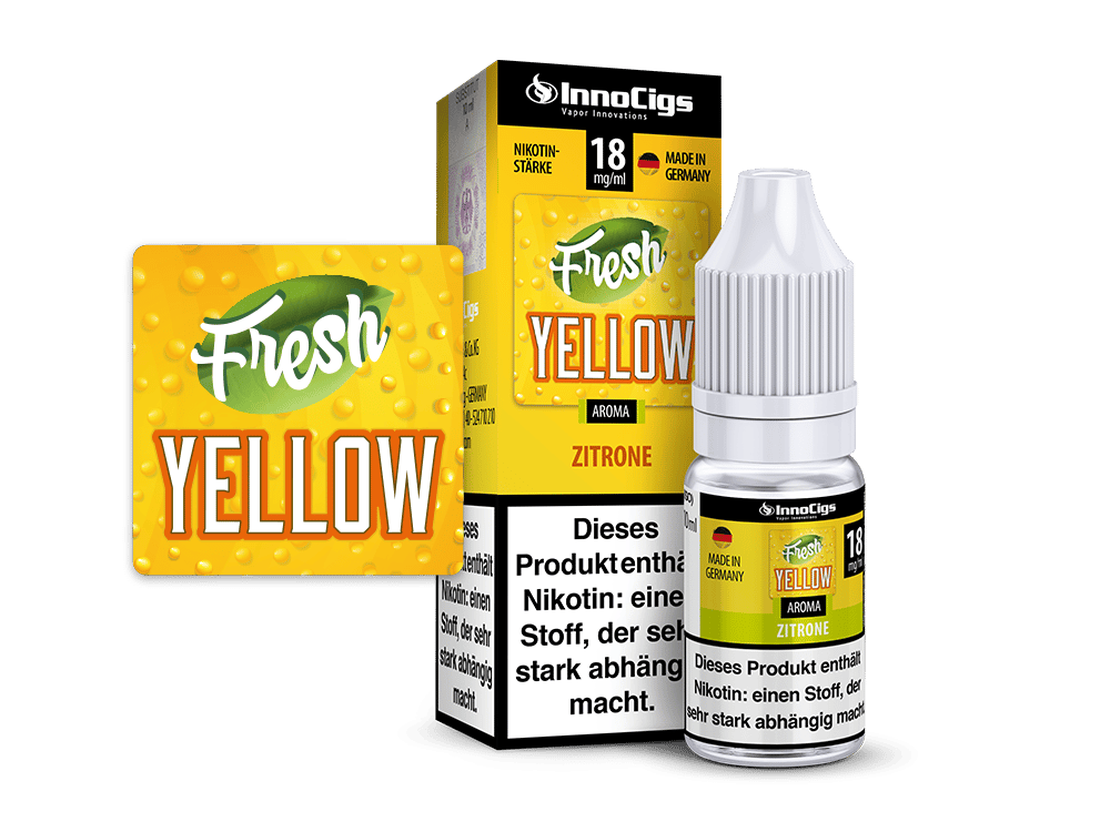 InnoCigs - Fresh Yellow Zitrone Aroma 3 mg/ml
