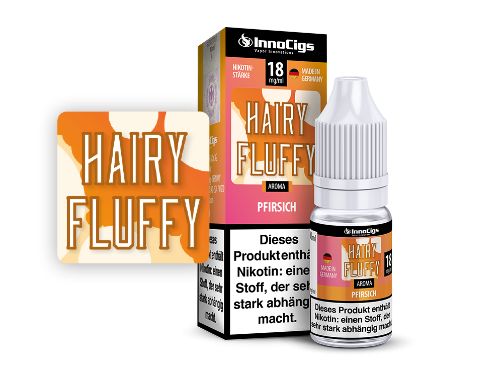 InnoCigs - Hairy Fluffy Pfirsich Aroma 9 mg/ml