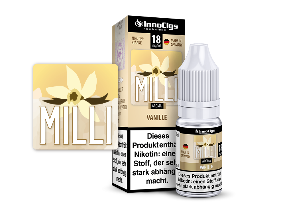 InnoCigs - Milli Vanille Aroma 6 mg/ml 10er Packung