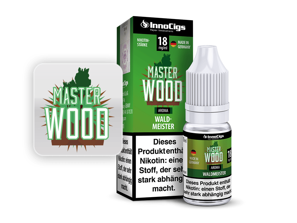 InnoCigs - Master Wood Waldmeister Aroma 18 mg/ml 10er Packung