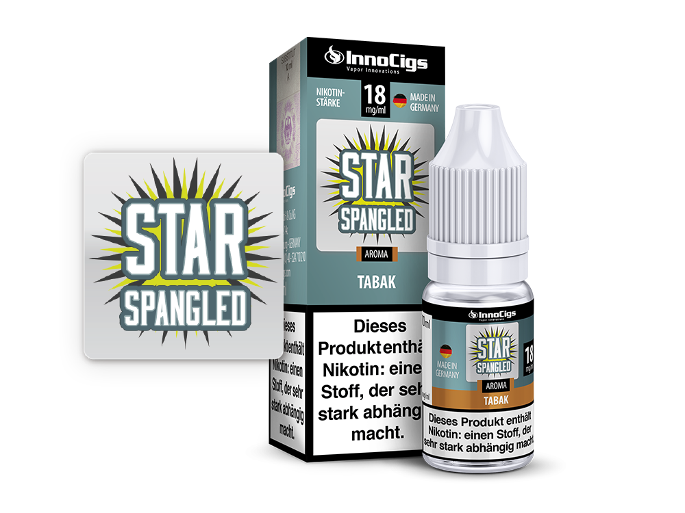 InnoCigs - Star Spangled Tabak Aroma 9 mg/ml