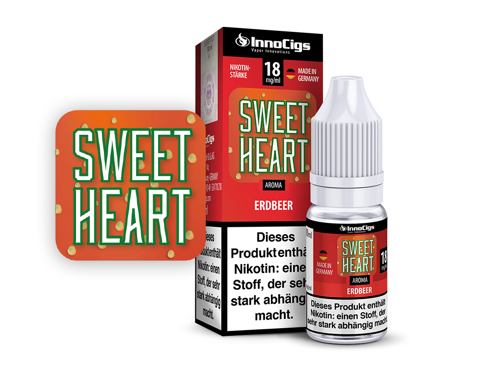 InnoCigs - Sweetheart Erdbeer Aroma 18 mg/ml