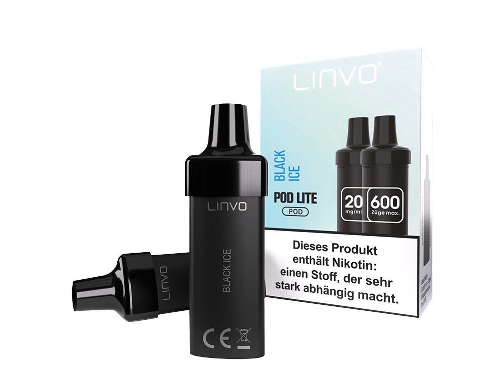 Linvo - Pod Lite Cartridge Black Ice 20 mg/ml (2 Stück pro Packung) 300er Packung