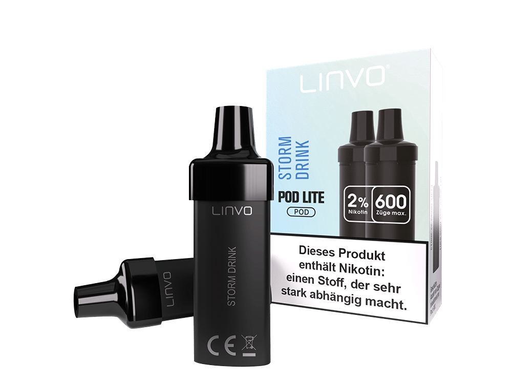 Linvo - Pod Lite Cartridge Storm Drink 20 mg/ml (2 Stück pro Packung) 300er Packung