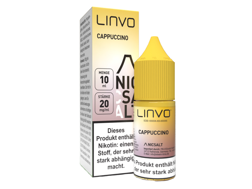 Linvo - Cappuccino - Nikotinsalz Liquid 20 mg/ml