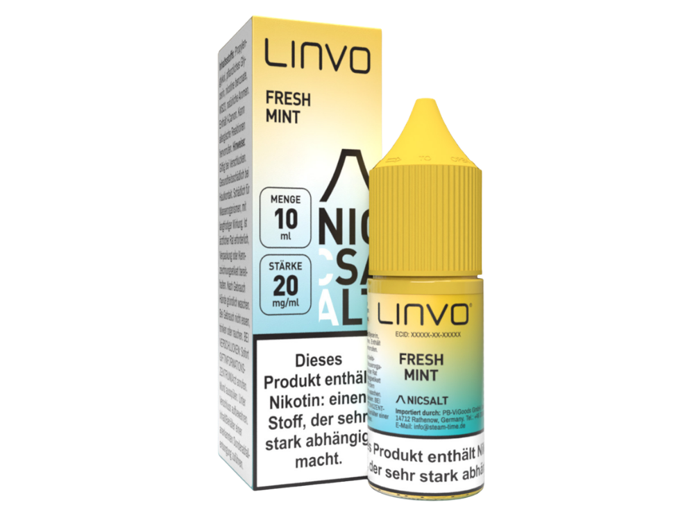 Linvo - Fresh Mint - Nikotinsalz Liquid 20 mg/ml