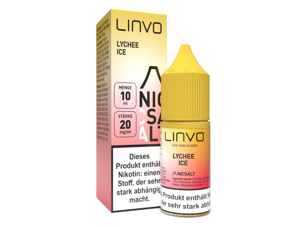 Linvo - Lychee Ice - Nikotinsalz Liquid 20 mg/ml 10er Packung