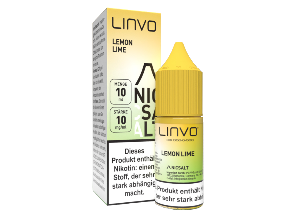 Linvo - Lemon Lime - Nikotinsalz Liquid 10 mg/ml