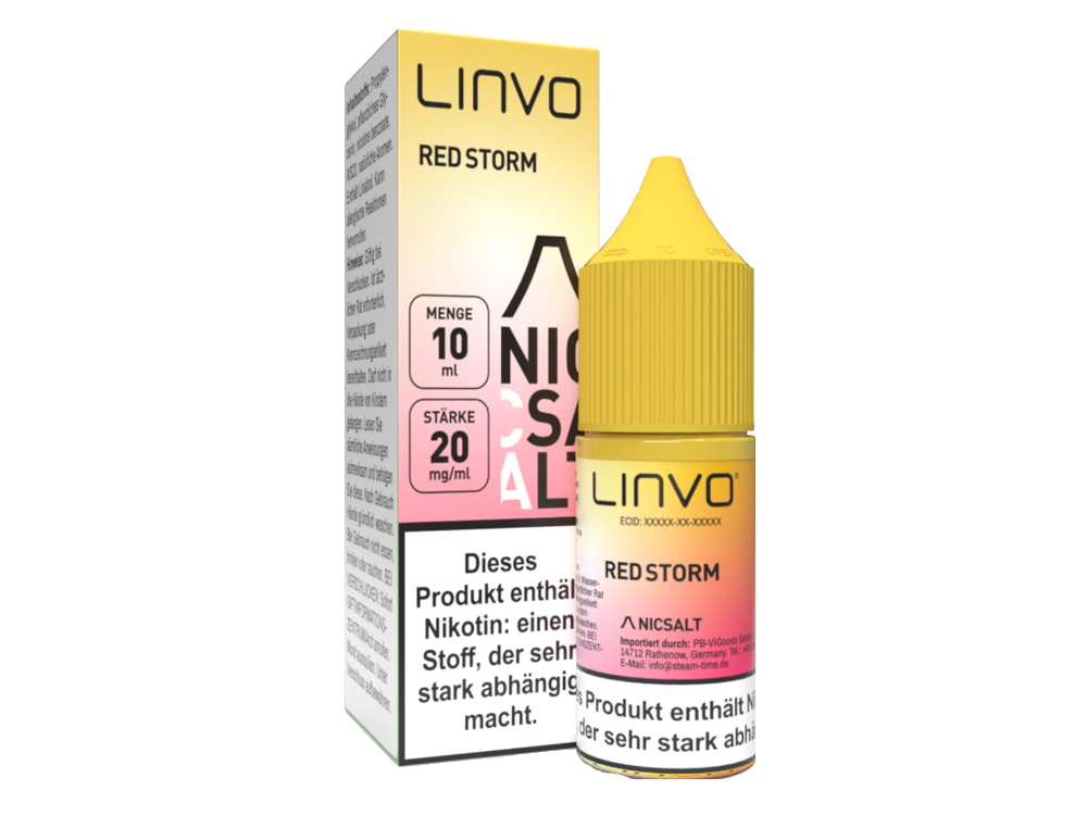 Linvo - Red Storm - Nikotinsalz Liquid 20 mg/ml