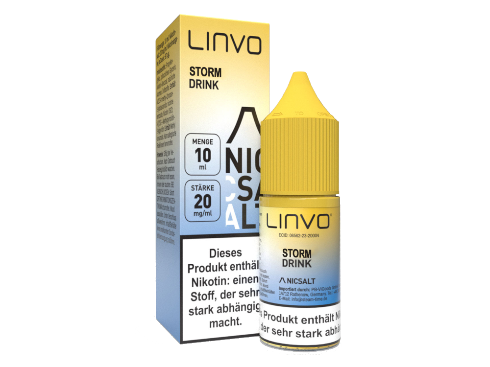 Linvo - Storm Drink - Nikotinsalz Liquid 20 mg/ml 10er Packung