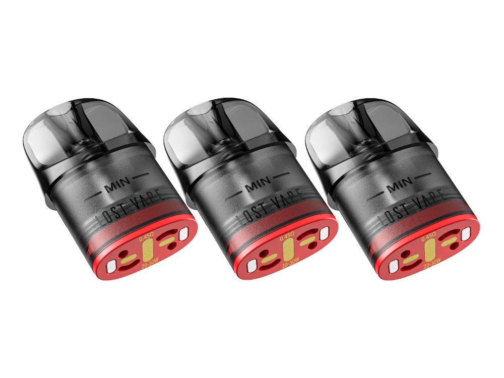 Lost Vape - E Plus Dual Mesh Pod 0,45 Ohm (3 Stück pro Packung) 10er Packung