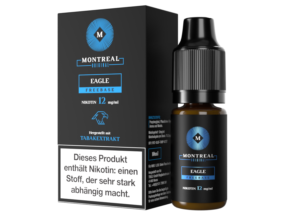 Montreal Original - Eagle E-Zigaretten Liquid 12 mg/ml
