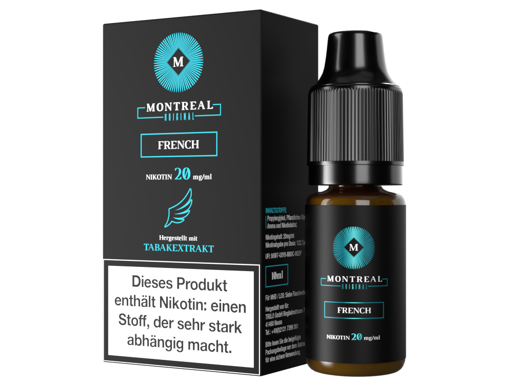 Montreal Original - French - Nikotinsalz Liquid 20 mg/ml