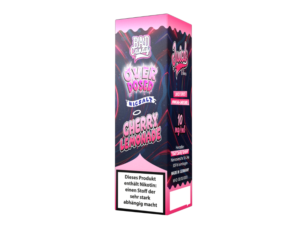 Bad Candy Liquids - Juicd - Overdosed Cherry Lemonade - Nikotinsalz Liquid 10 mg/ml