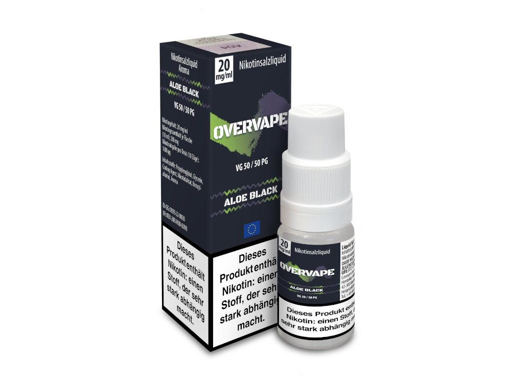 Overvape - Aloe Black - Nikotinsalz Liquid 20 mg/ml